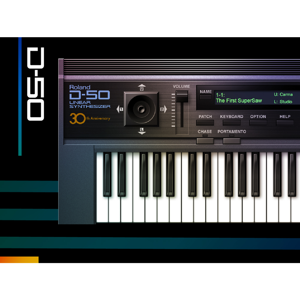 Roland D-50 Synthesizer, Plugin Instrument, Software Download