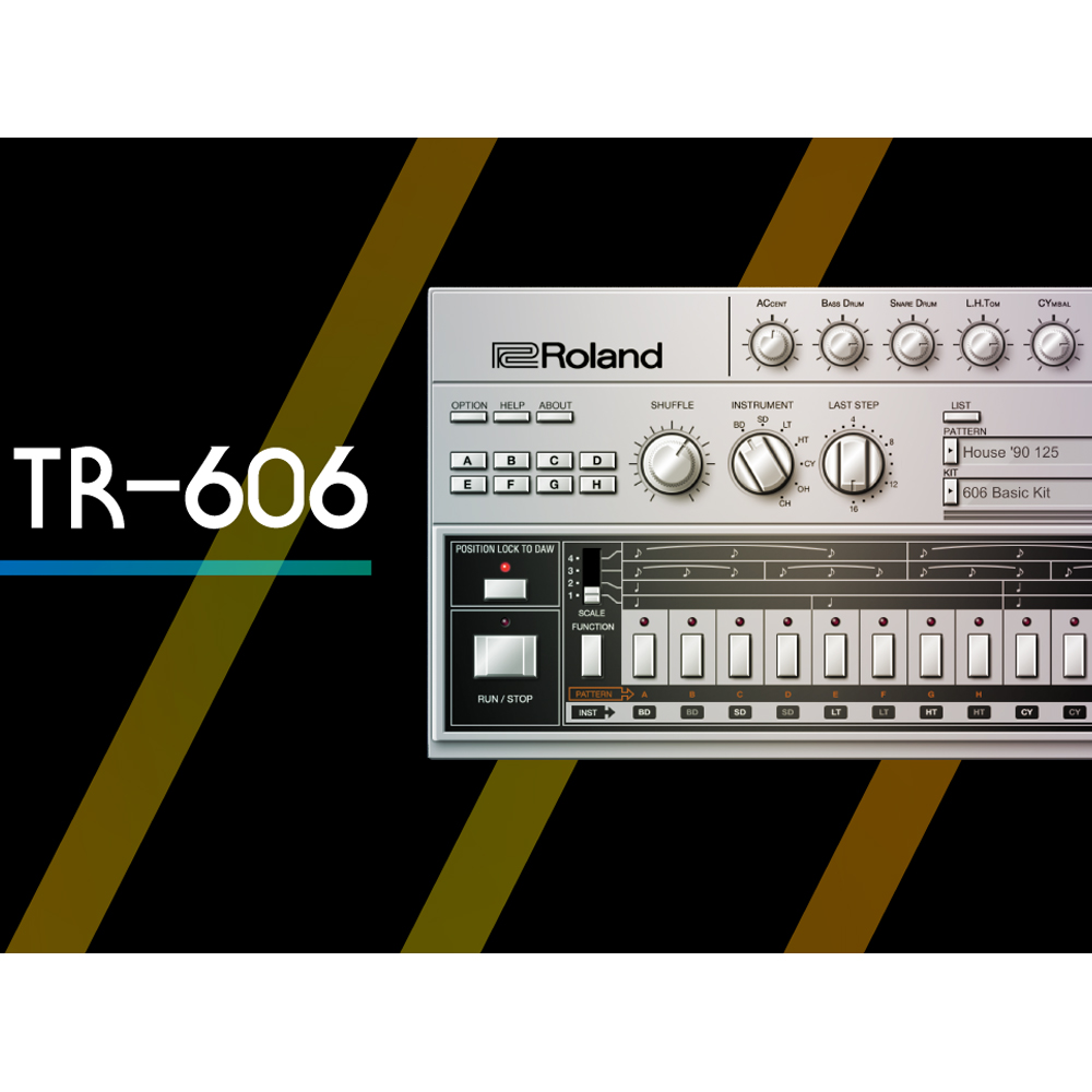 Roland TR-606 Rhythm Composer, Plugin Instrument, Software Download