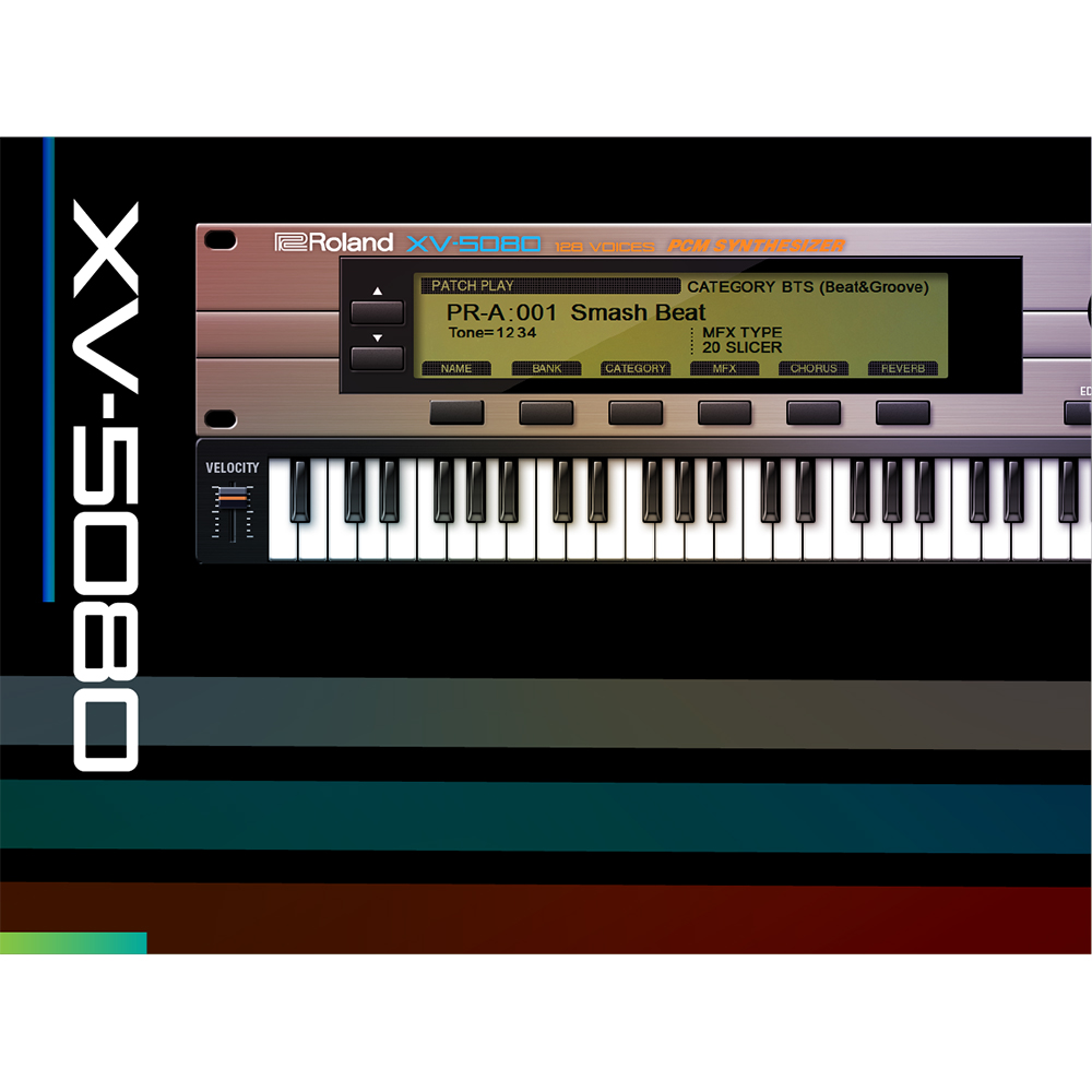 Roland Cloud XV-5080 Synthesizer, Plugin Instrument, Software Download