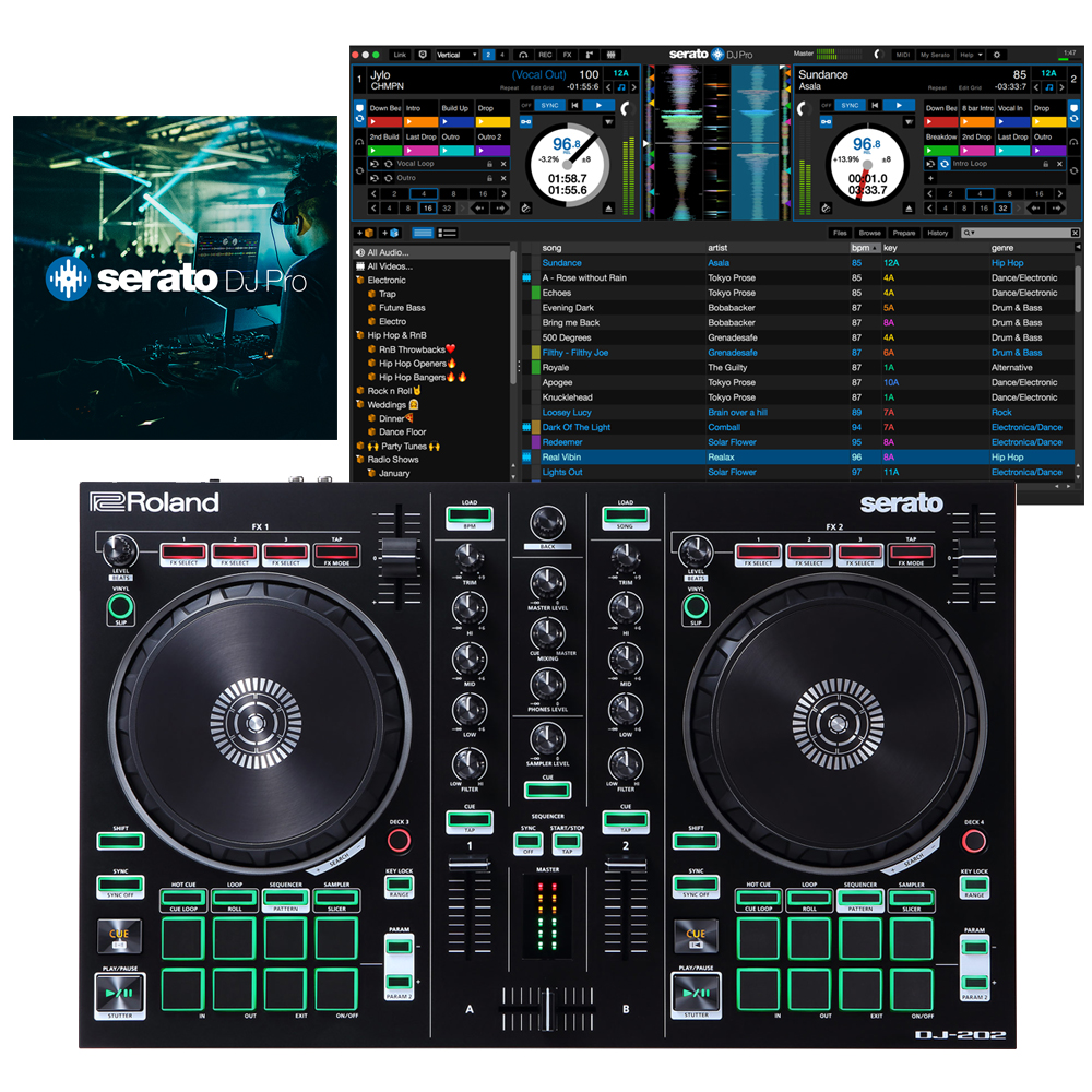 Roland Dj 2 Serato Deal The Disc Dj Store Roland Dj 2 Serato Deal The Disc Dj Store