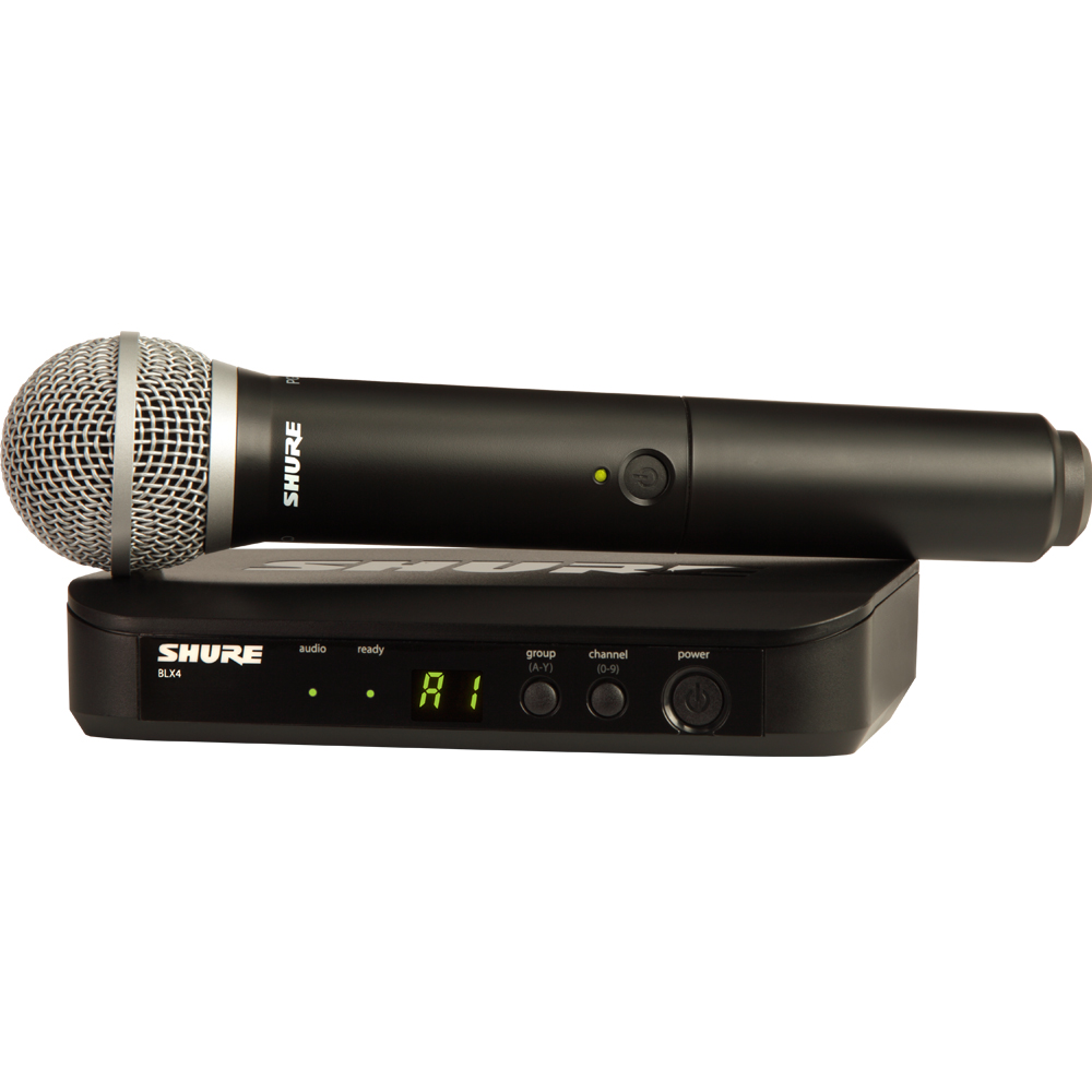 Shure BLX24/PG58 Wireless UHF Vocal Microphone
