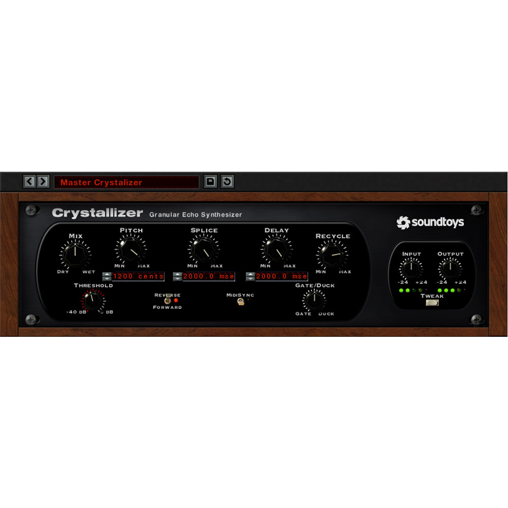 Soundtoys Crystallizer Granular Echo Effect Plug-In, Software Download