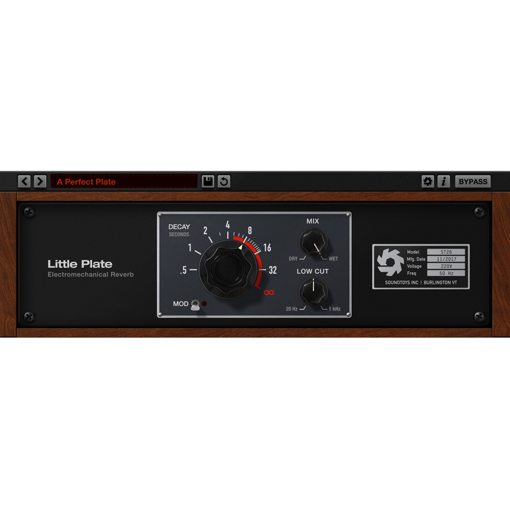 Soundtoys Little Plate, Electromechanical Reverb Effects Plugin Download