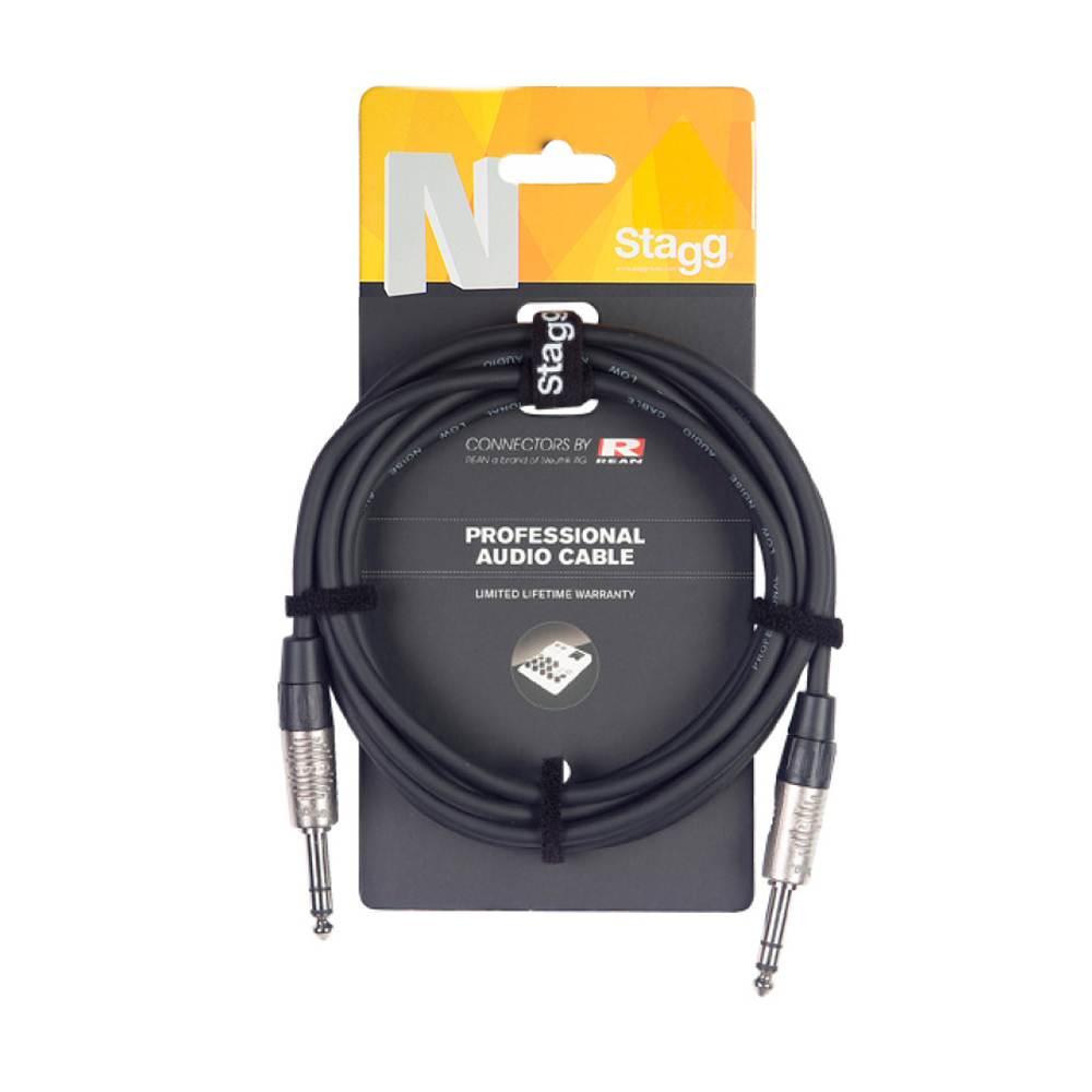Stagg Jack - Jack 6 Metre Balanced Audio Cable (NAC6PSR)