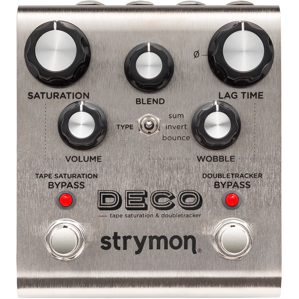Strymon Deco (V2) Tape Saturation & Doubletracker Effects Pedal with MIDI