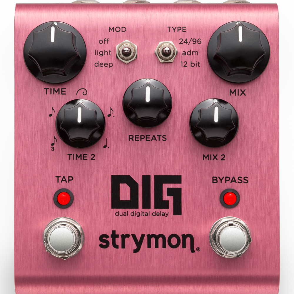 Strymon DIG (V2) Dual Digital Delay Effects Pedal with MIDI
