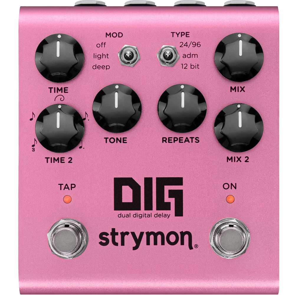 Strymon DIG (V2) Dual Digital Delay Effects Pedal with MIDI