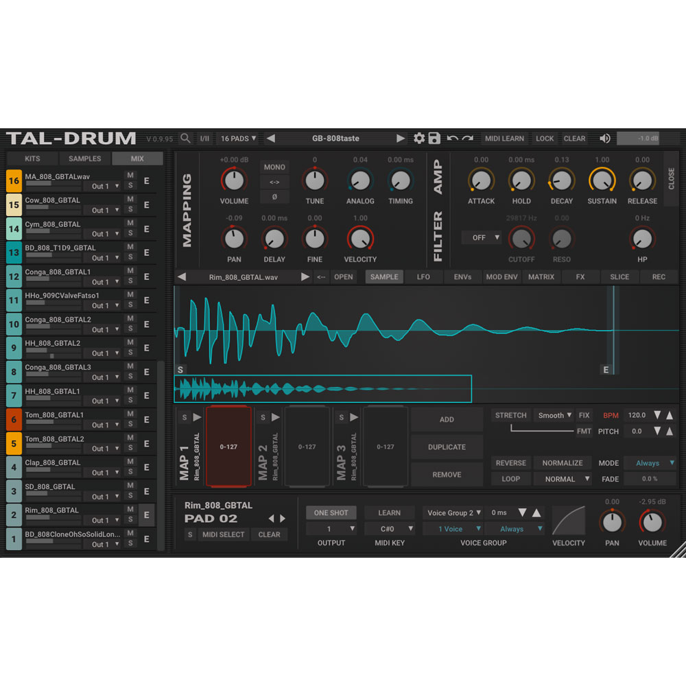 TAL Software, TAL-DRUM, Software Download (SALE Offer Ends 23rd May)