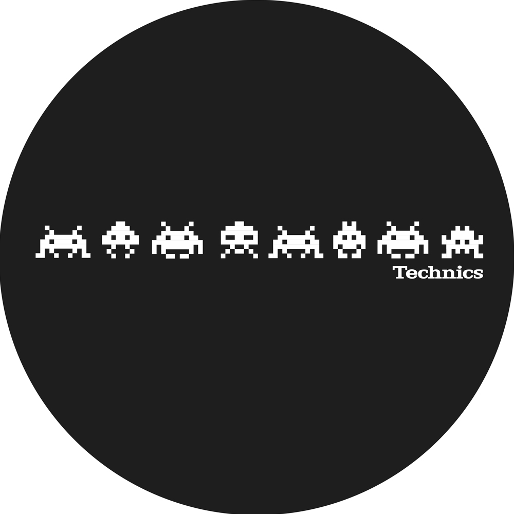 Magma Technics 12" Slipmats, Space Invaders (Pair)