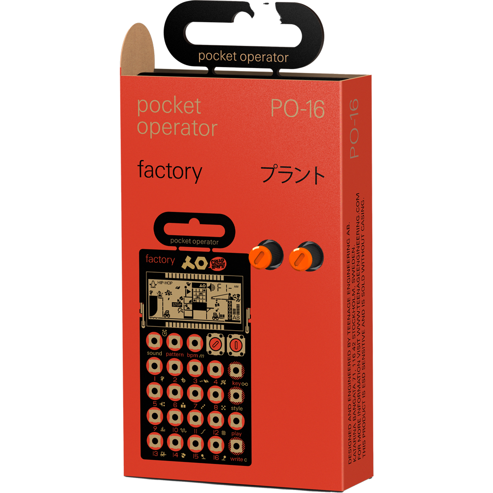 Teenage Engineering PO-16 Factory Pocket Operator Melody Micro