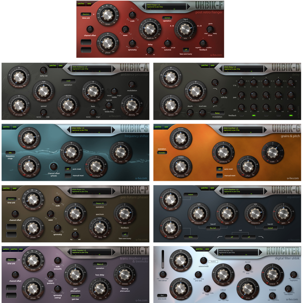 u-he Uhbik, Multiple Effects Plugin, Software Download