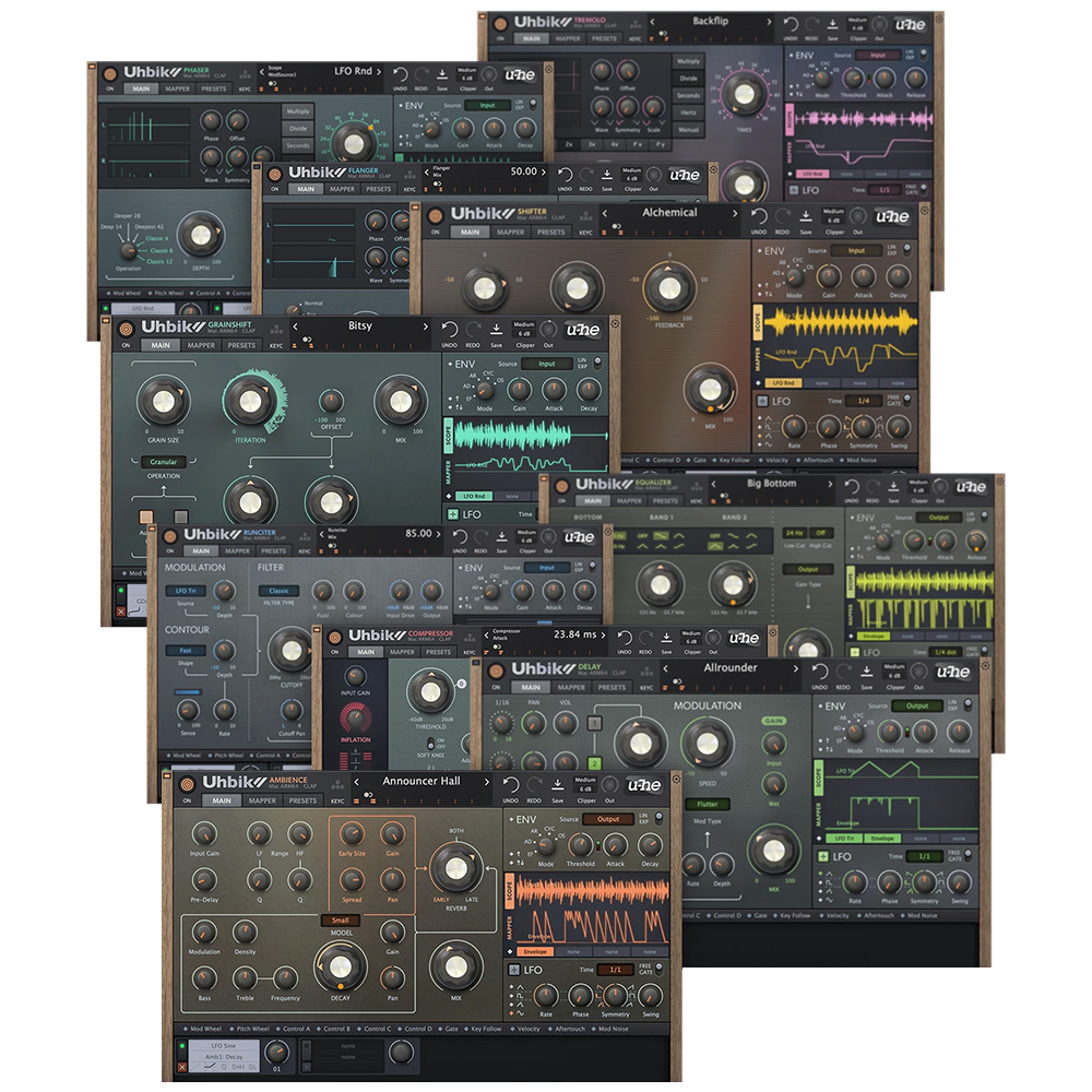 u-he Uhbik 2, Multiple Effects Plugin, Software Download
