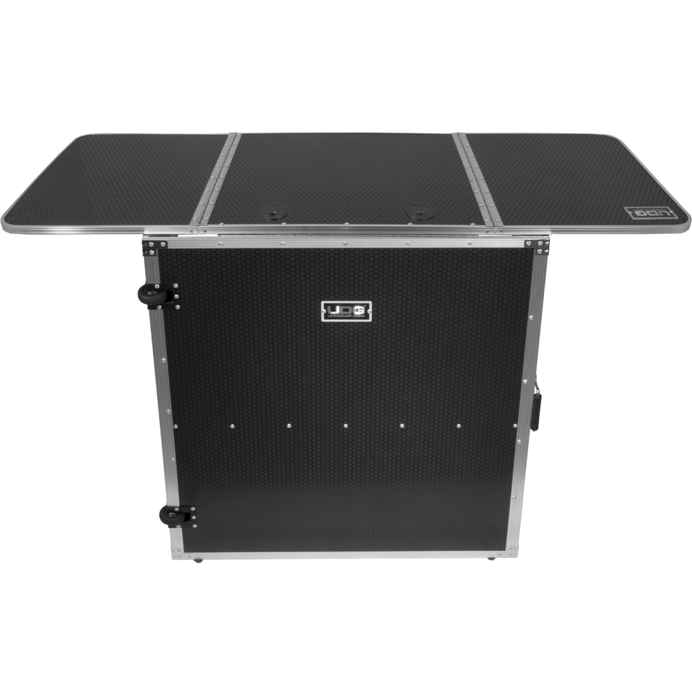 UDG Ultimate Fold Out DJ Table, Silver MK2 Plus with Wheels
