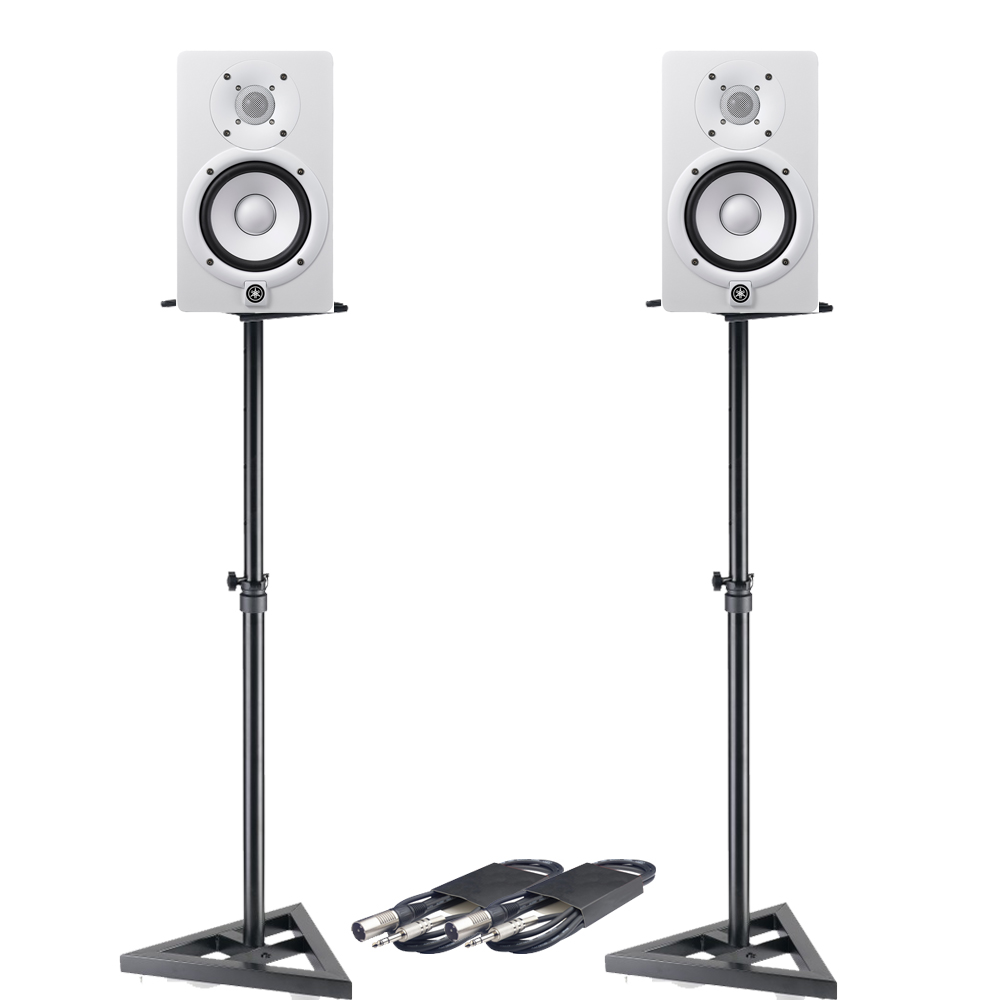 Yamaha HS5 Powered Studio Monitor Kit with Cables and Isolation