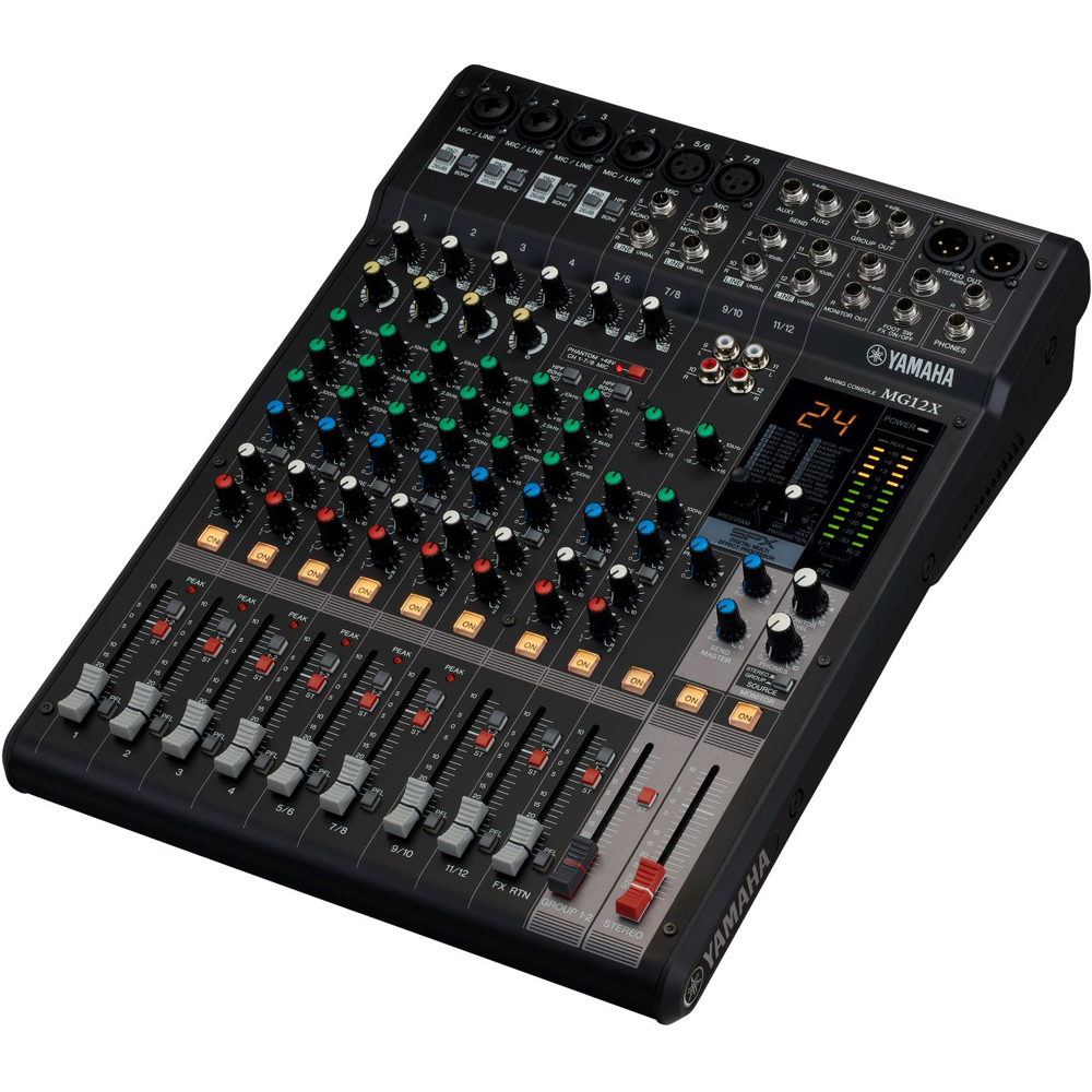 Yamaha MG12X CV,12 Channel Mixer With FX