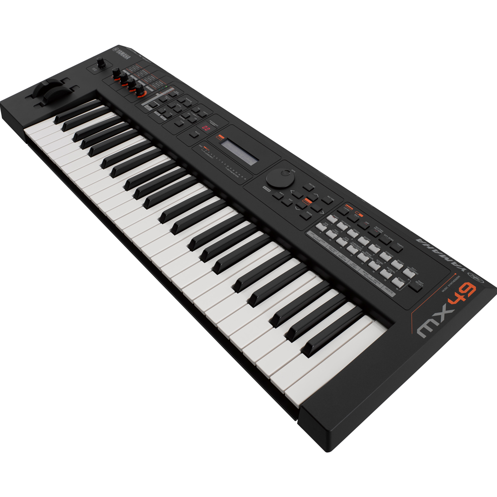Yamaha MX49 Version 2 Synthesizer 49 Key Edition, Black