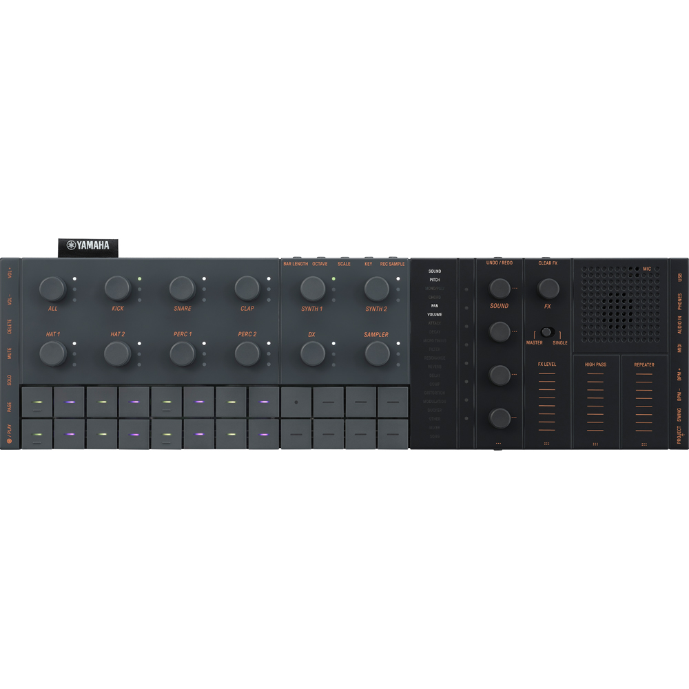 DJ機材 seqtrak YAMAHA ヤマハ SEQTRAK ORANGE シーケンサー シンセサイザー