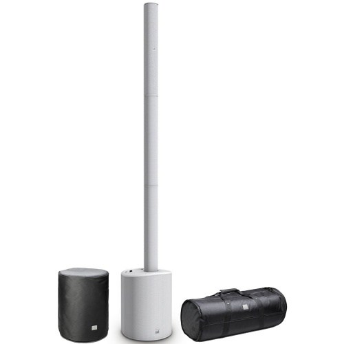 LD Systems MAUI 5 GO-White, Battery Powered PA System + Bags
