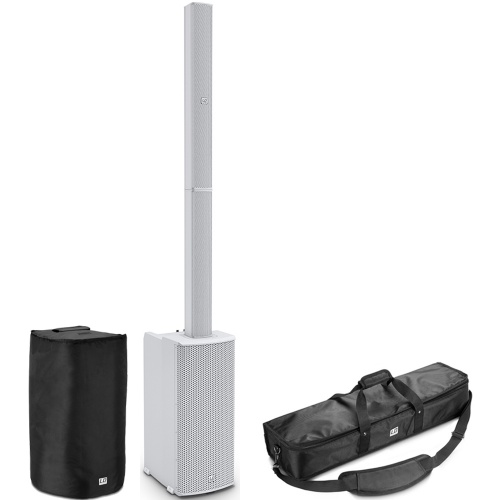 LD Systems MAUI 11 G2W Column PA System with Mixer, Bluetooth + Bags