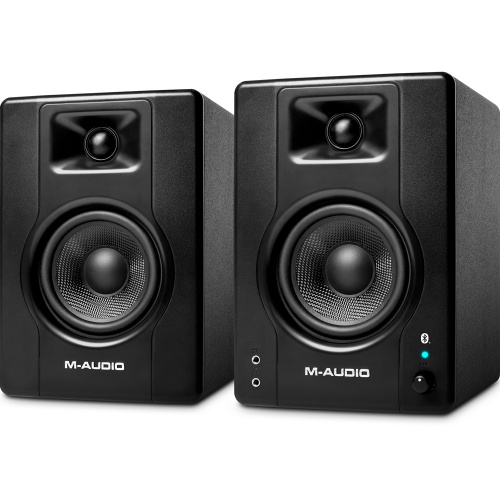 M-Audio BX4BT, 4.5-Inch, 120 Watts Multimedia Monitors with Bluetooth (Pair)