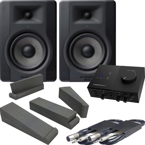 M-Audio BX5 D3 (Pair) + Native Instruments Audio 2, Pads & Leads (Plus FREE Komplete Select, Deal Ends January 15th)