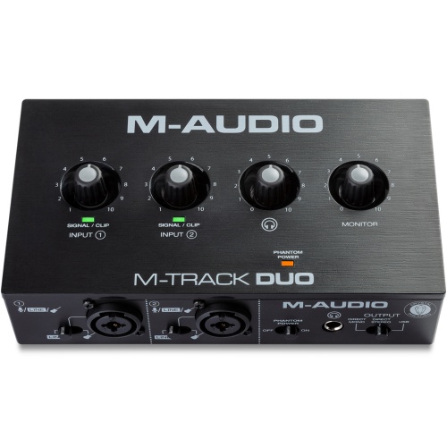 M-Audio M-Track Duo, 2-Channel USB Audio Interface