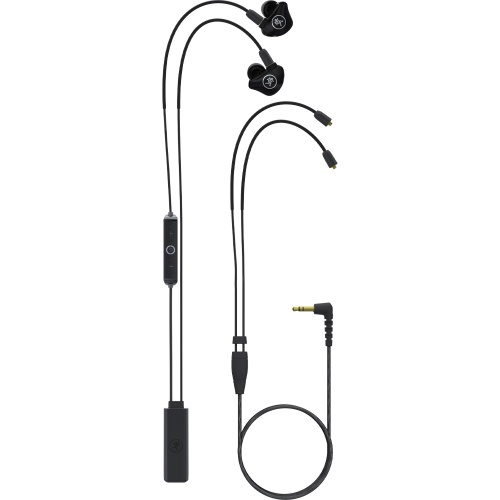 Mackie MP-220-BTA In-Ear Monitors + Bluetooth Adapter