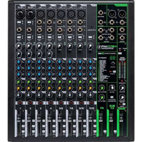 Mackie ProFX12v3, 12-Channel Pro Effects USB Mixer