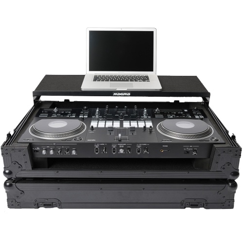 Magma DJ Controller Workstation Flight Case for Pioneer DJ DDJ-REV7 (Black)