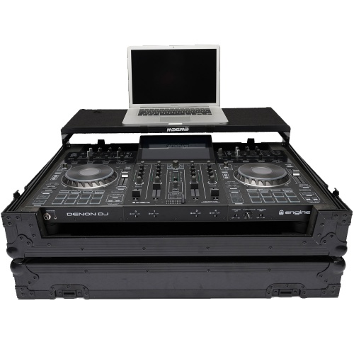 Magma DJ Controller Workstation Flight Case for Denon Prime 4 (Black)