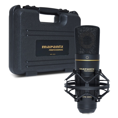 Marantz MPM-2000U, USB Condenser Microphone & Carry Case