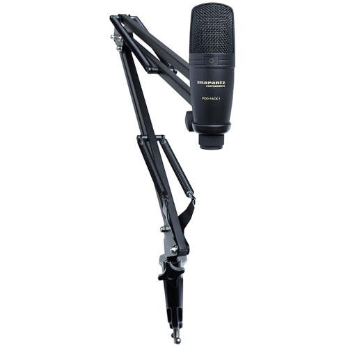 Marantz Pod Pack 1, USB Microphone + Broadcast Stand & Cable