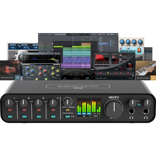 MOTU M6, USB Audio Interface - The Disc DJ Store