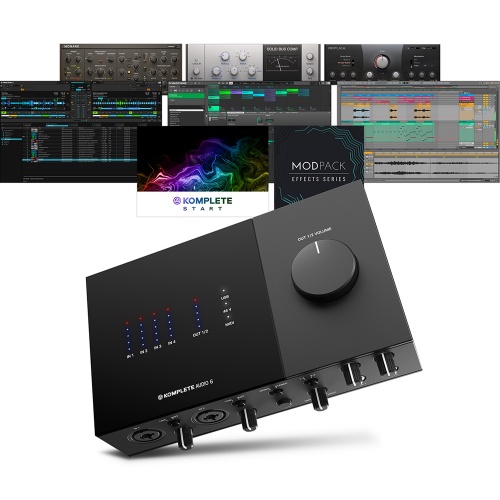 Native Instruments Komplete Audio 6 MK2 Audio Interface (Plus FREE Komplete Select, Deal Ends January 15th)