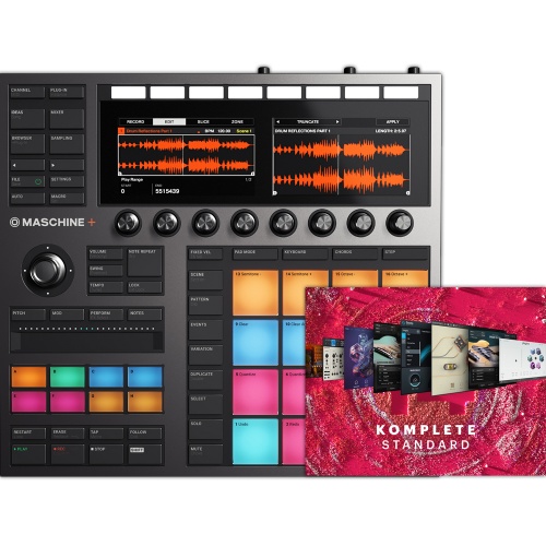 Native Instruments Maschine Plus + Komplete 14 Standard (Plus 12 FREE Expansions, Sale Ends January 15th)