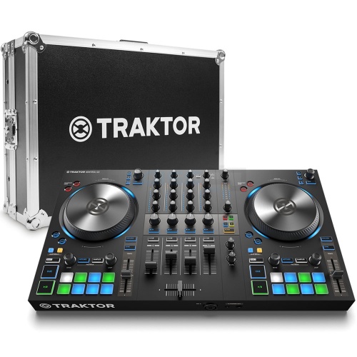 Native Instruments Traktor Kontrol S3 + Traktor Pro 3 & Official Flight Case Bundle