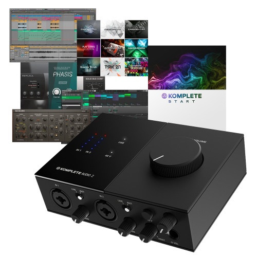 Native Instruments Komplete Audio 2 Audio Interface - Includes Guitar Rig 6 Pro (worth £179) FREE Until Jan 6th