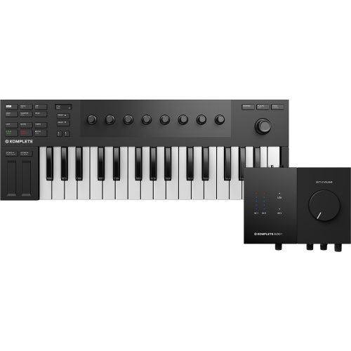 Native Instruments Komplete Kontrol M32 + Audio 1 Interface Bundle Deal