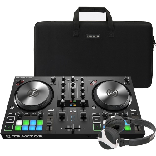 NI Traktor Kontrol S2 MK3 + Carry Bag & Headphones Bundle Deal