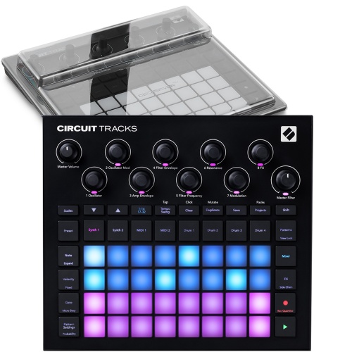 Novation Circuit Tracks Groovebox + Decksaver Bundle Deal