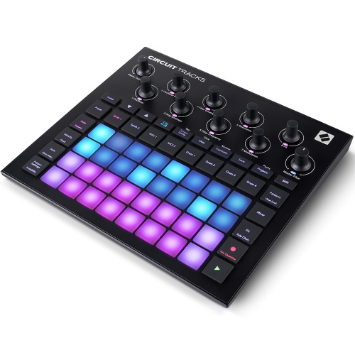 Novation Circuit Tracks, Battery Powered Groovebox, All-In-One Studio