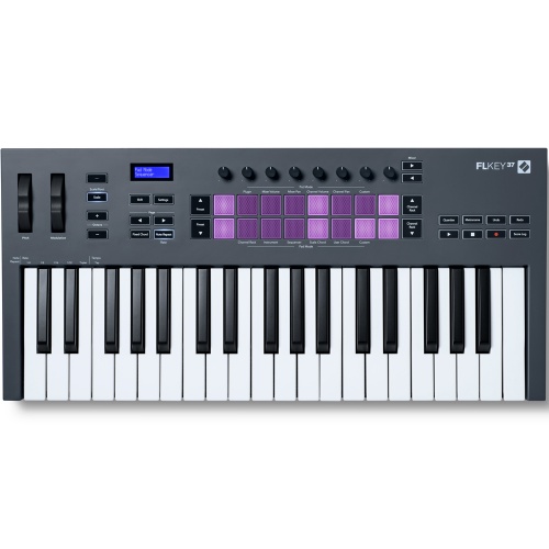 Novation FLkey 37, USB MIDI Keyboard for FL Studio + Komplete 15 Select