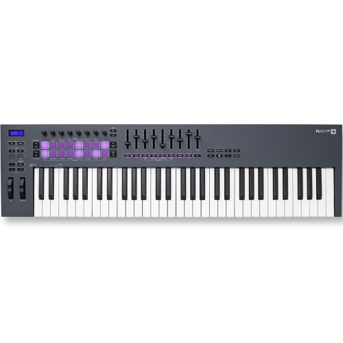 Novation FLkey 61, USB MIDI Keyboard for FL Studio + Komplete 15 Select
