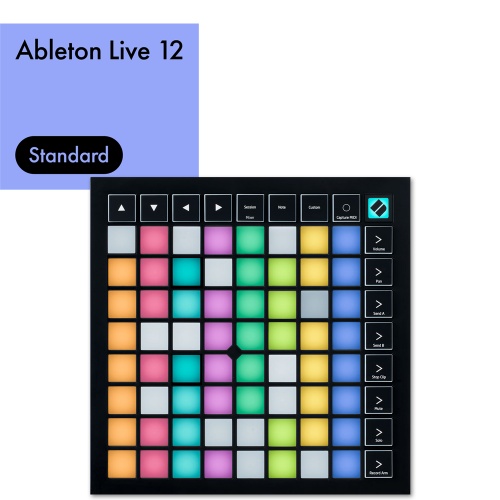 Novation Launchpad X Grid Controller + Ableton Live 12 Standard Bundle Deal