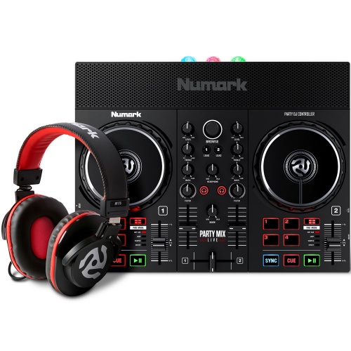 Numark Party Mix Live Bundle includes HF175 Headphones