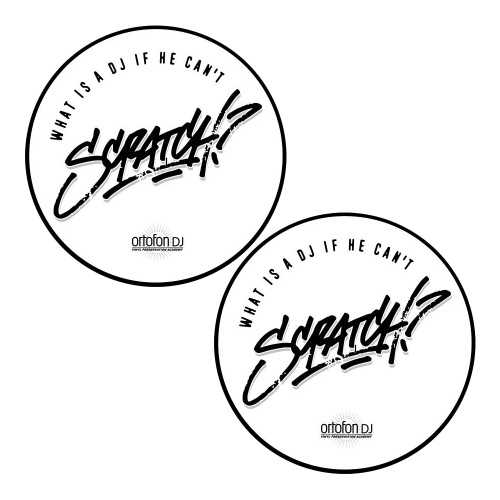 Ortofon Scratch Official Slipmats (Pair)