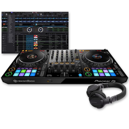Pioneer DJ DDJ-1000 Rekordbox DJ Controller + HDJ-CUE1 Headphones Bundle Deal