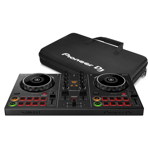 Pioneer DJ DDJ-200 Wireless Smartphone DJ Controller & DJC-200 Carry Bag