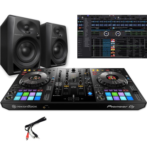 Pioneer DJ DDJ-800, Rekordbox DJ Software & DM-40 Speakers Bundle Deal