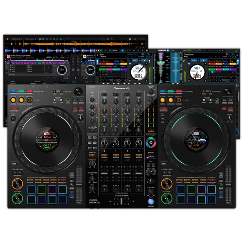 Pioneer DDJ-FLX4 rekordbox Controller + Decksaver + DJC-B Bag